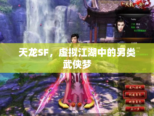 天龙SF，虚拟江湖中的另类武侠梦