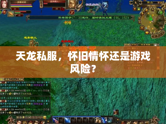 天龙私服，怀旧情怀还是游戏风险？