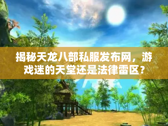 揭秘天龙八部私服发布网，游戏迷的天堂还是法律雷区？