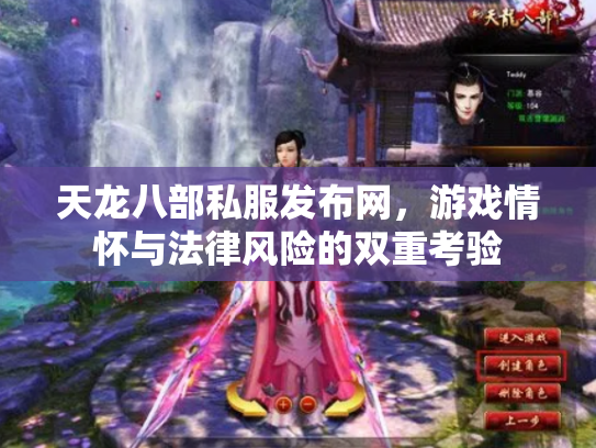 天龙八部私服发布网，游戏情怀与法律风险的双重考验