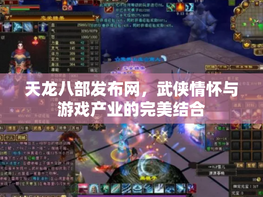 天龙八部发布网，武侠情怀与游戏产业的完美结合