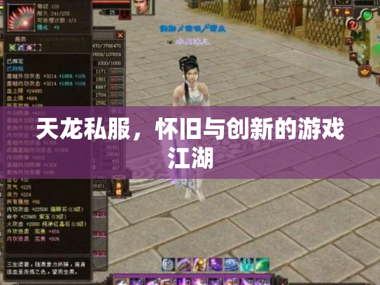 天龙私服，怀旧与创新的游戏江湖
