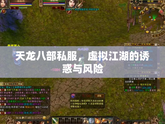 天龙八部私服，虚拟江湖的诱惑与风险