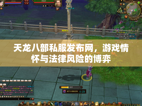 天龙八部私服发布网，游戏情怀与法律风险的博弈