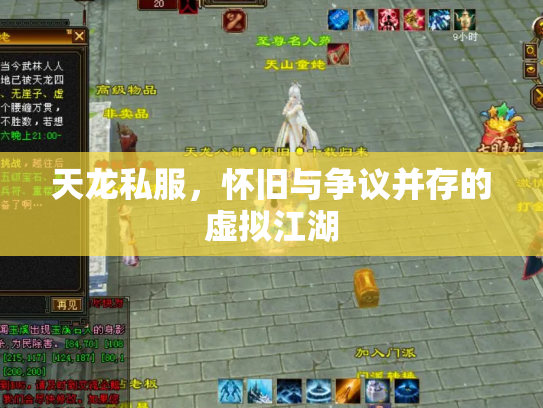 天龙私服，怀旧与争议并存的虚拟江湖