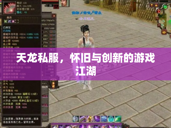 天龙私服，怀旧与创新的游戏江湖