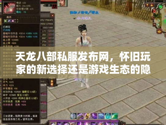 天龙八部私服发布网，怀旧玩家的新选择还是游戏生态的隐患？
