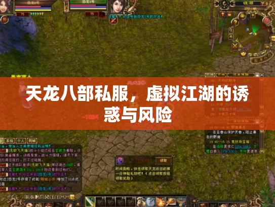 天龙八部私服，虚拟江湖的诱惑与风险