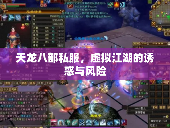 天龙八部私服，虚拟江湖的诱惑与风险
