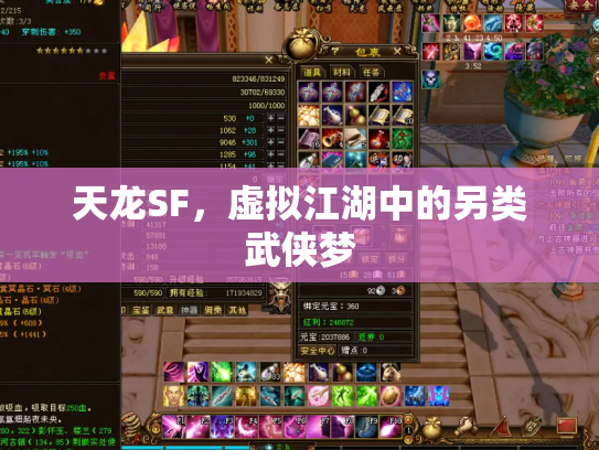 天龙SF，虚拟江湖中的另类武侠梦