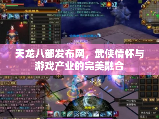 天龙八部发布网，武侠情怀与游戏产业的完美融合