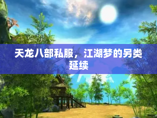 天龙八部私服，江湖梦的另类延续