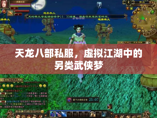 天龙八部私服，虚拟江湖中的另类武侠梦