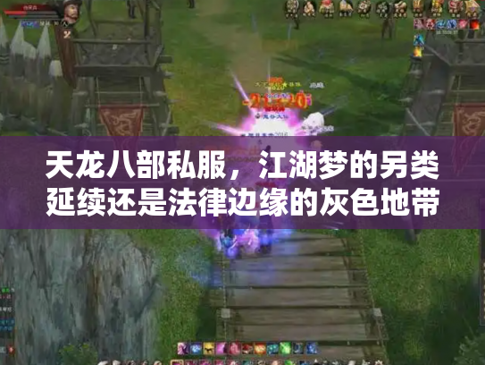 天龙八部私服，江湖梦的另类延续还是法律边缘的灰色地带？