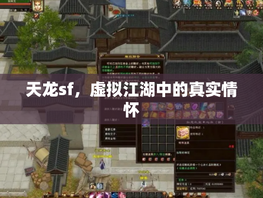 天龙sf，虚拟江湖中的真实情怀