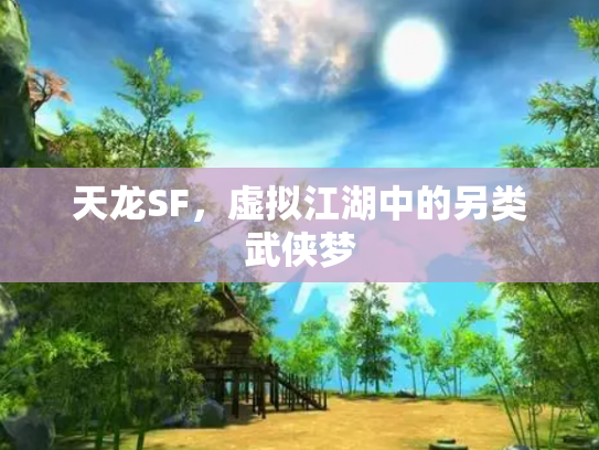 天龙SF，虚拟江湖中的另类武侠梦