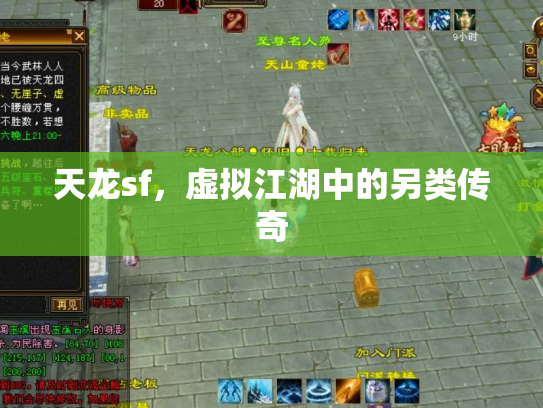 天龙sf，虚拟江湖中的另类传奇