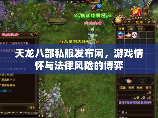 天龙八部私服发布网，游戏情怀与法律风险的博弈