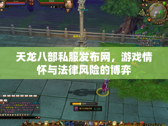 天龙八部私服发布网，游戏情怀与法律风险的博弈
