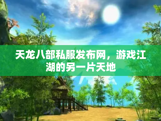 天龙八部私服发布网，游戏江湖的另一片天地
