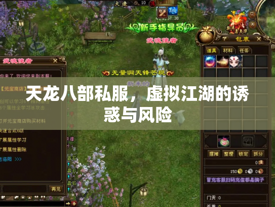 天龙八部私服，虚拟江湖的诱惑与风险