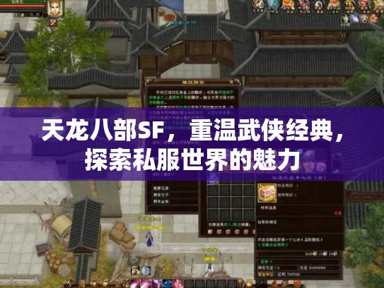 天龙八部SF，重温武侠经典，探索私服世界的魅力