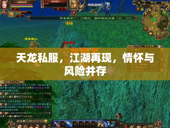 天龙私服，江湖再现，情怀与风险并存