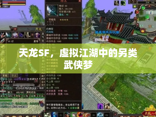 天龙SF，虚拟江湖中的另类武侠梦