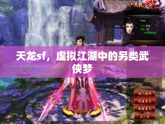 天龙sf，虚拟江湖中的另类武侠梦