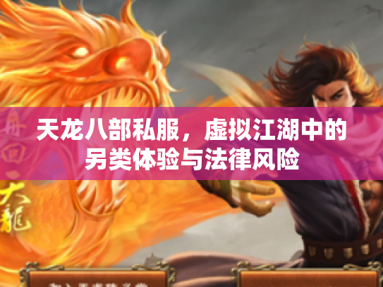 天龙八部私服，虚拟江湖中的另类体验与法律风险