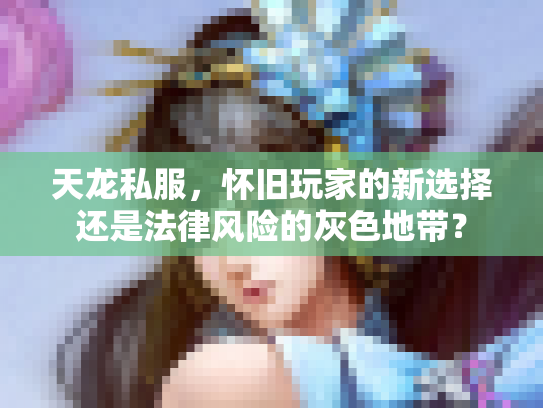 天龙私服，怀旧玩家的新选择还是法律风险的灰色地带？
