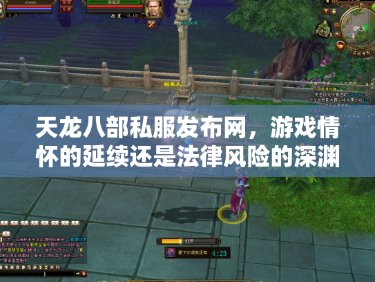 天龙八部私服发布网，游戏情怀的延续还是法律风险的深渊？