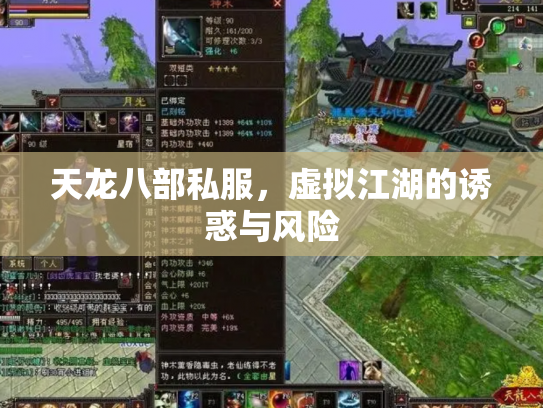 天龙八部私服，虚拟江湖的诱惑与风险