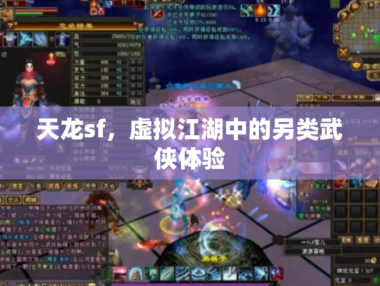 天龙sf，虚拟江湖中的另类武侠体验