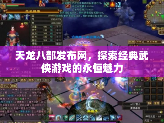 天龙八部发布网，探索经典武侠游戏的永恒魅力