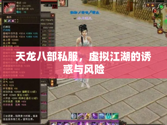 天龙八部私服，虚拟江湖的诱惑与风险