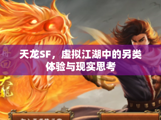 天龙SF，虚拟江湖中的另类体验与现实思考