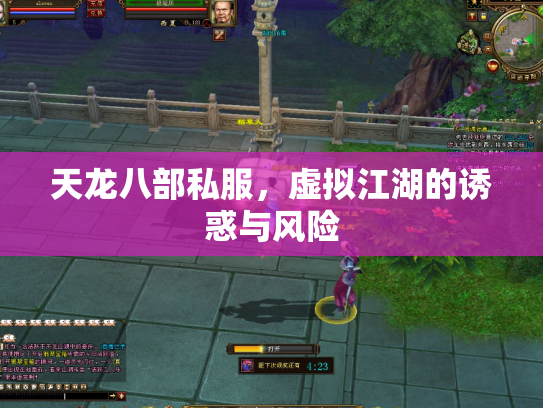 天龙八部私服，虚拟江湖的诱惑与风险