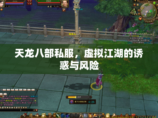 天龙八部私服，虚拟江湖的诱惑与风险