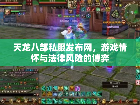 天龙八部私服发布网，游戏情怀与法律风险的博弈
