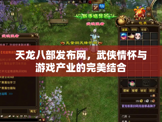 天龙八部发布网，武侠情怀与游戏产业的完美结合