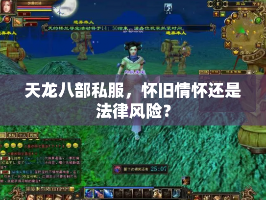 天龙八部私服，怀旧情怀还是法律风险？