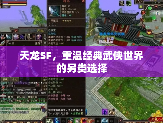 天龙SF，重温经典武侠世界的另类选择