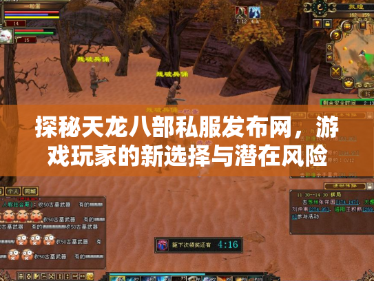 探秘天龙八部私服发布网，游戏玩家的新选择与潜在风险