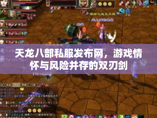 天龙八部私服发布网，游戏情怀与风险并存的双刃剑