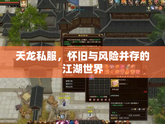 天龙私服，怀旧与风险并存的江湖世界