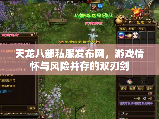 天龙八部私服发布网，游戏情怀与风险并存的双刃剑
