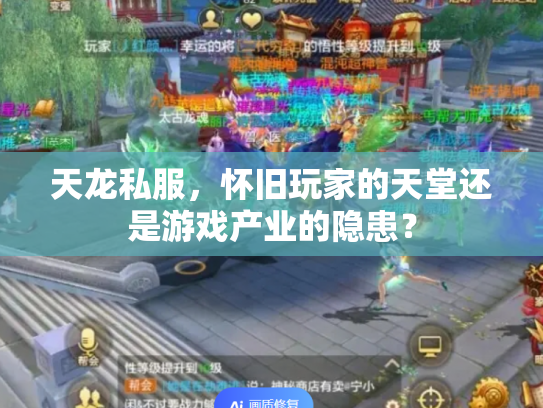 天龙私服，怀旧玩家的天堂还是游戏产业的隐患？