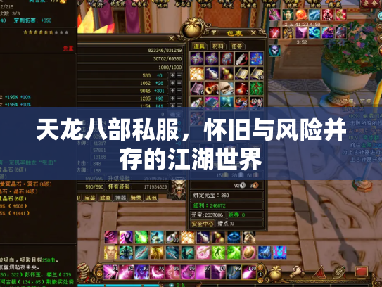 天龙八部私服，怀旧与风险并存的江湖世界