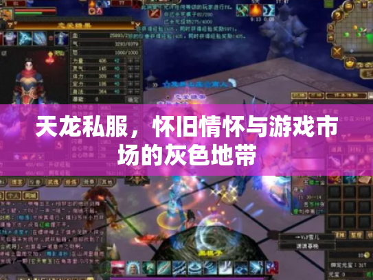 天龙私服，怀旧情怀与游戏市场的灰色地带